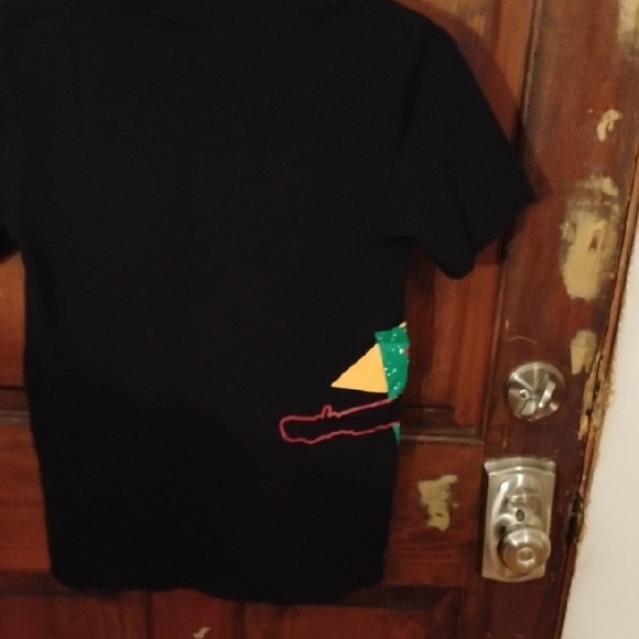 Jordan Kids Black Tee with Colorful Graphic - Picture 5 of 5
